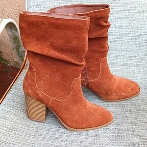 Tan boots